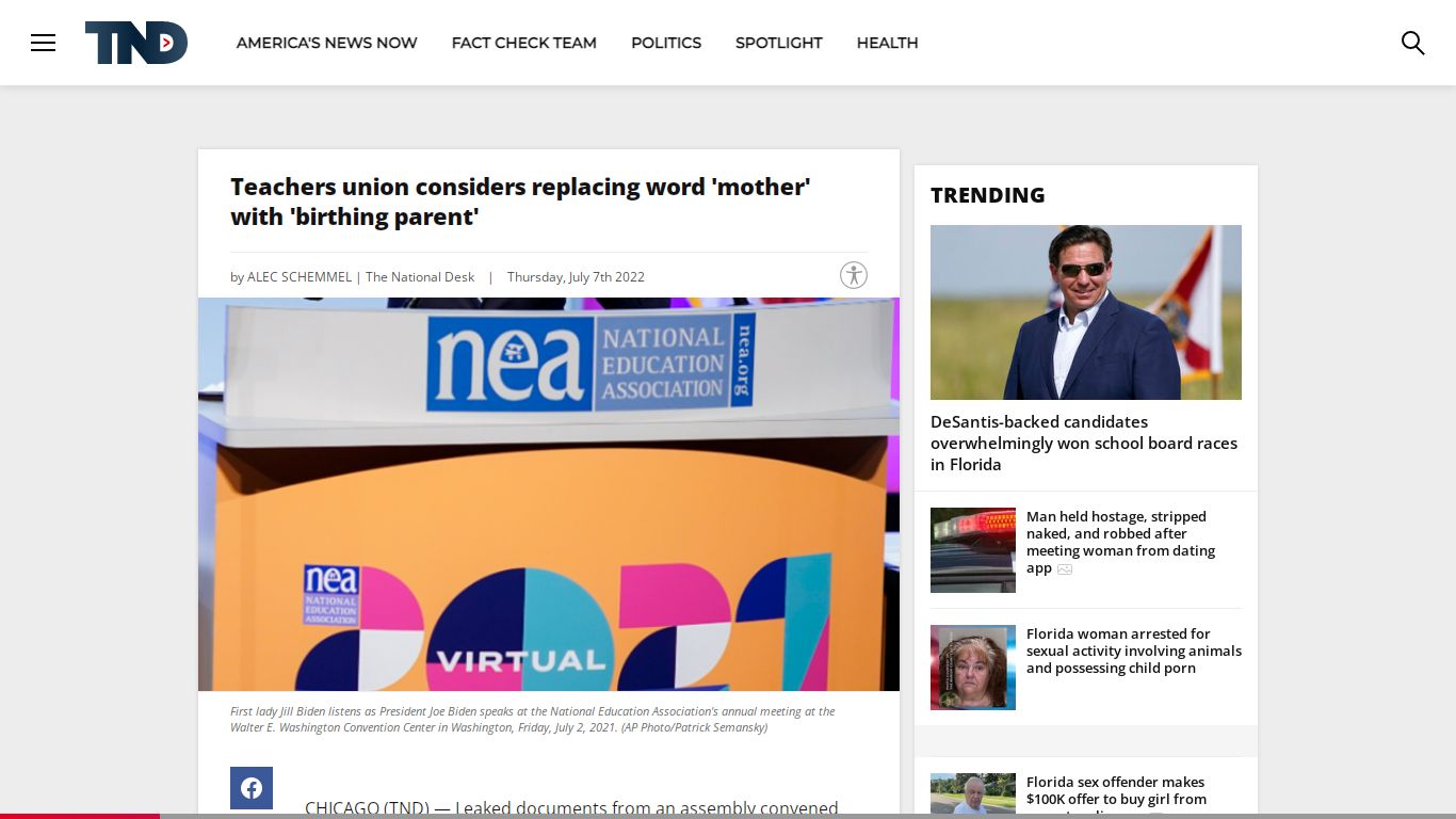 Teachers union considers replacing word 'mother' with 'birthing parent ...